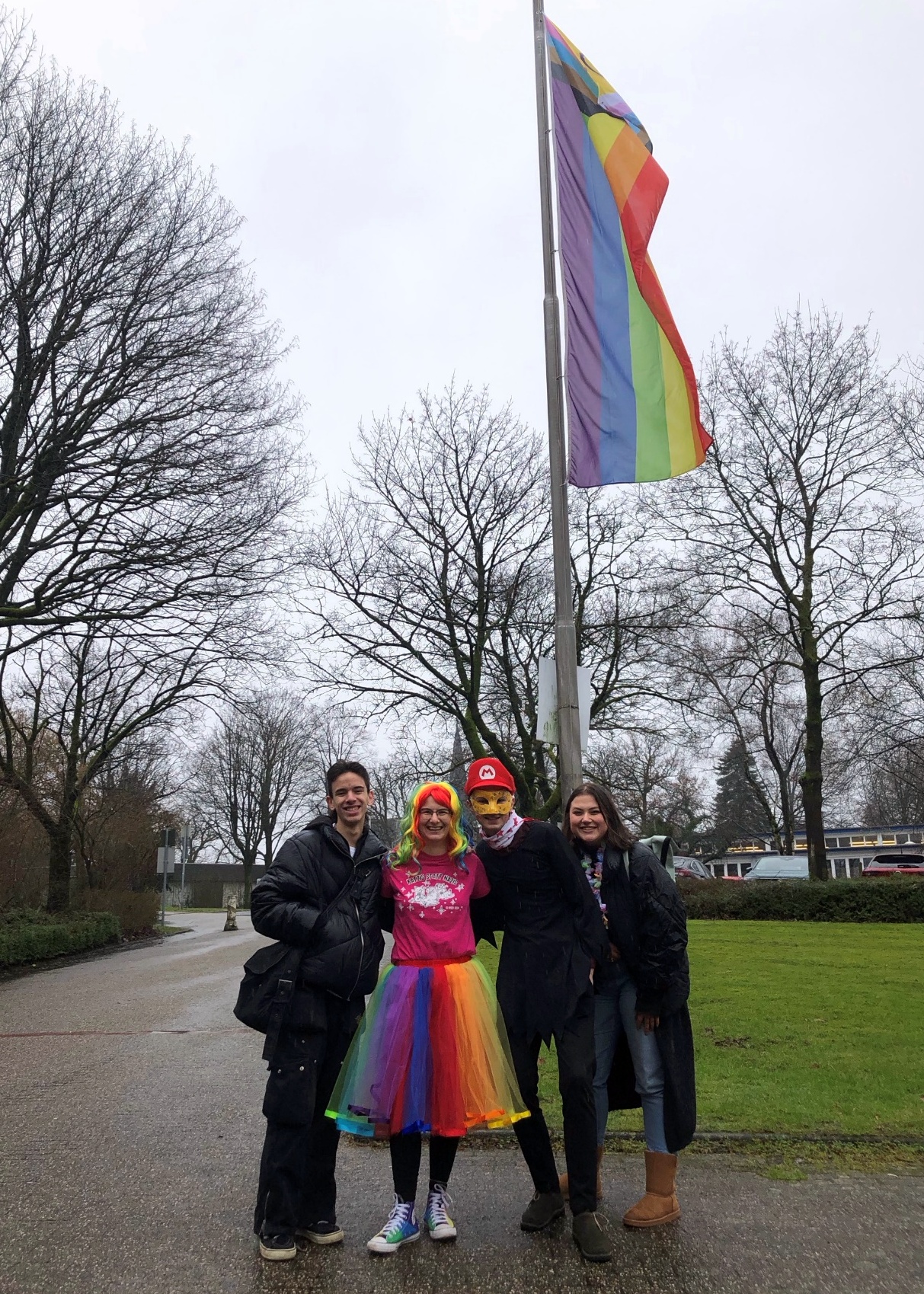 SV vor Progress Pride Flag